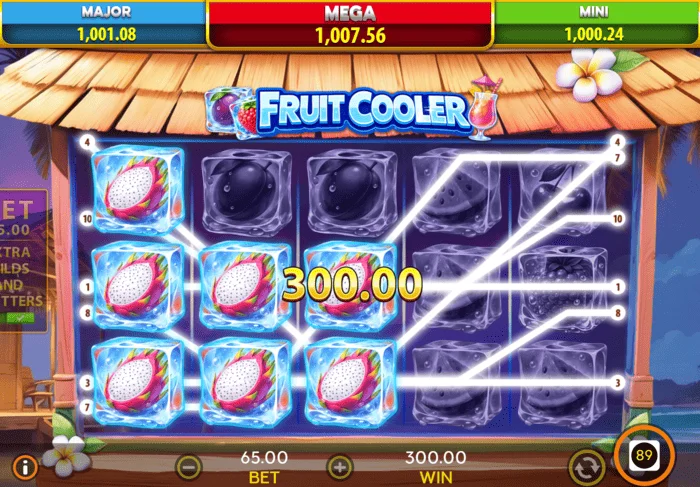 Fruit Cooler dobitak u osnovnoj igri